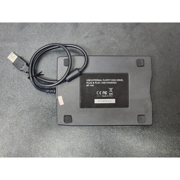 USB External Floppy Disk, Plug & Play, USB Powered BT-144 - Picture 1 of 3